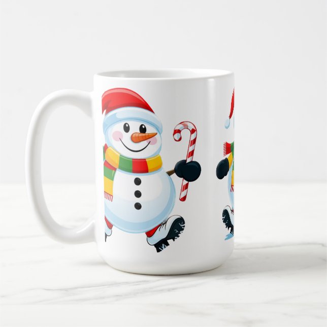 Snowman Kaffeetasse (Links)
