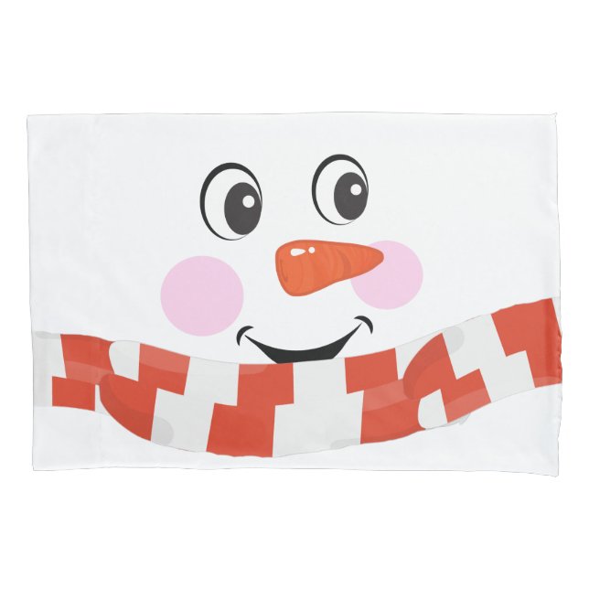 Snowman Kissenbezug (Vorderseite)