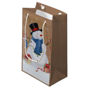 Snowman Kleine Geschenktüte