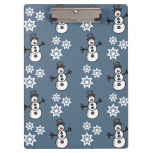 Snowman Klemmbrett