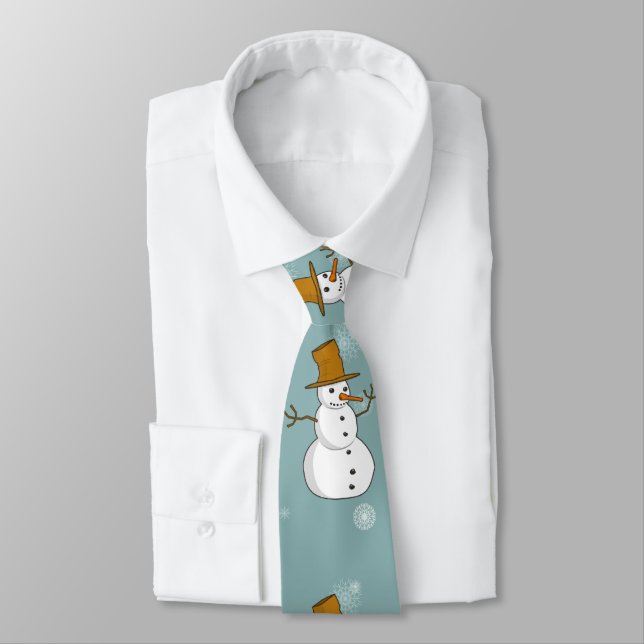 Snowman Krawatte (Gebunden)