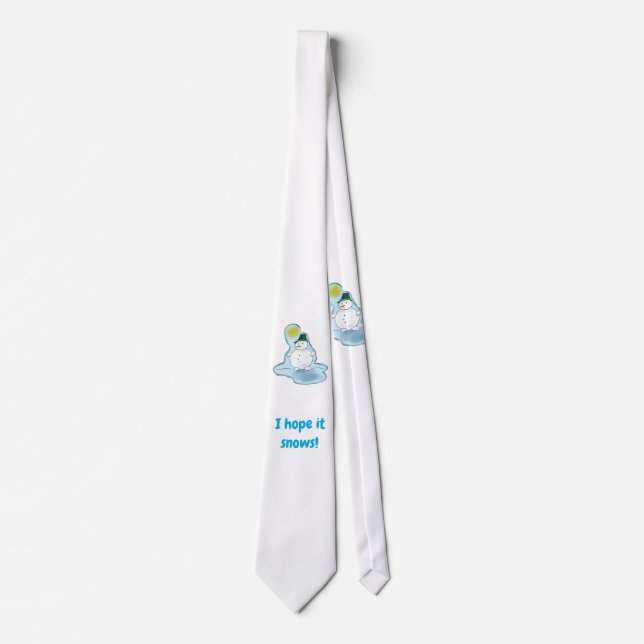 Snowman-Krawatte Krawatte (Vorderseite)