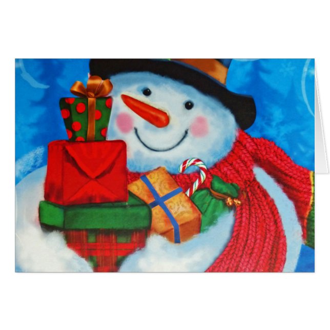 Snowman-Lagergeschenke (Vorderseite (Horizontal))