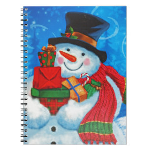 Snowman-Lagergeschenke Notizblock