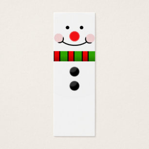 Snowman-Lesezeichen