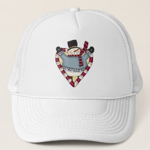 Snowman Liebe T - Shirt und Geschenke Truckerkappe