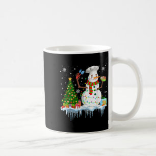 Snowman Lunch Lady Weihnachtsbaum Xmas Lichter Sch Kaffeetasse