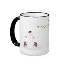Snowman-lustige WeihnachtsTasse