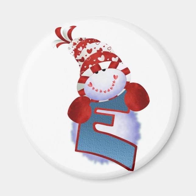 Snowman Magnet (Vorne)