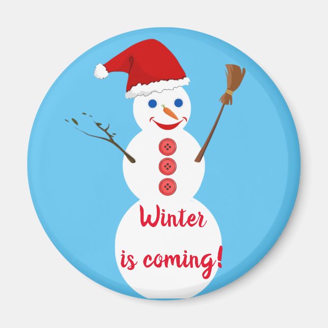 Snowman Magnet (Vorne)