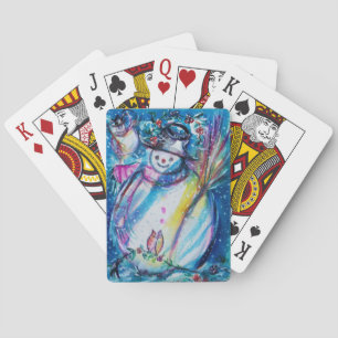SNOWMAN MIT EIG , Winterspass Spielkarten