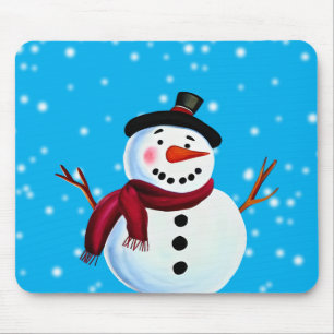 Snowman Mouse Pad Mousepad