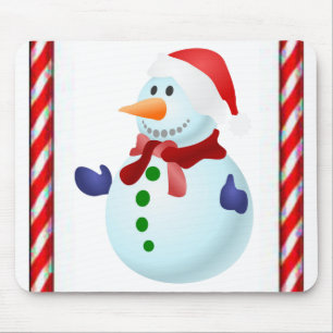 Snowman Mouse Pad Mousepad
