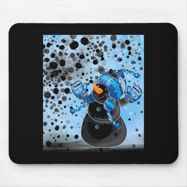 Snowman  mousepad (Vorne)