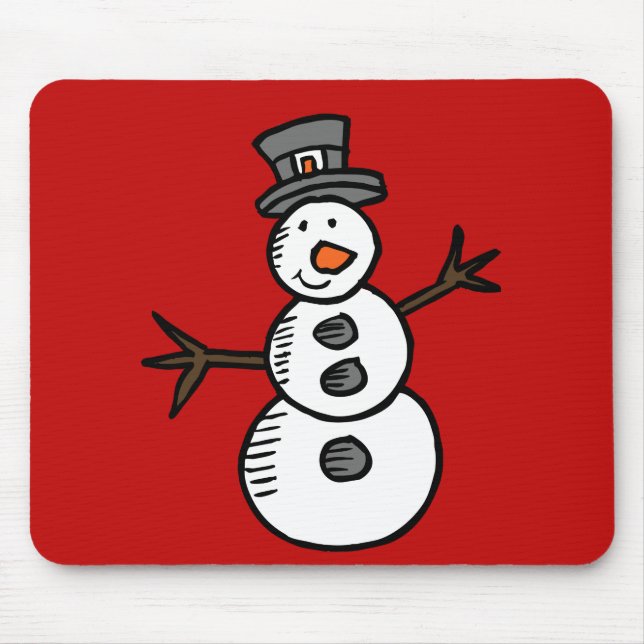 Snowman Mousepad (Vorne)