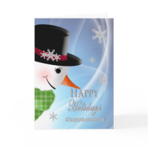 Snowman Nah-up - Weihnachten - Großtochter