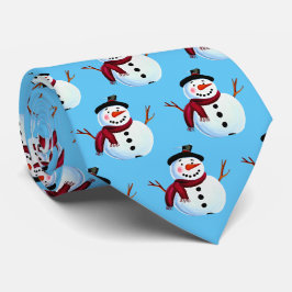 Snowman Neck Tie Krawatte