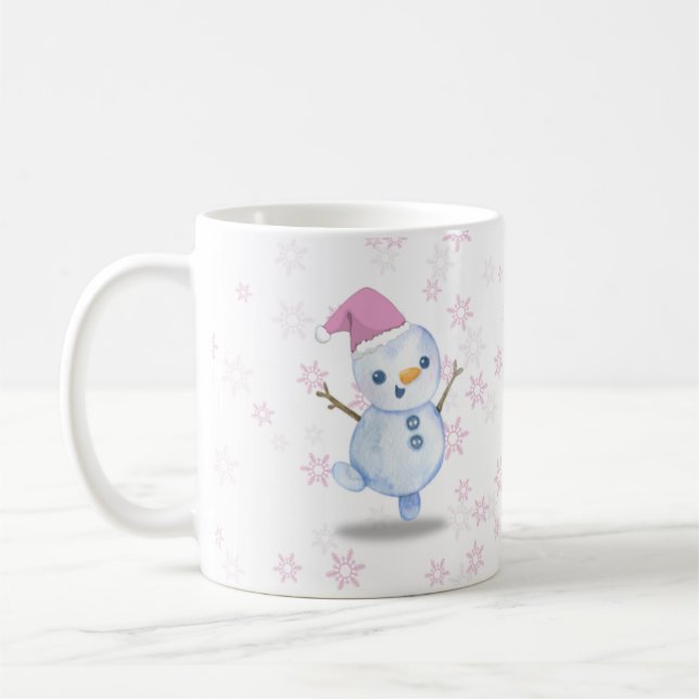 Snowman niedliche Tasse (Links)
