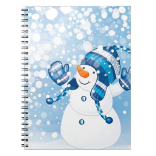 Snowman Notizblock