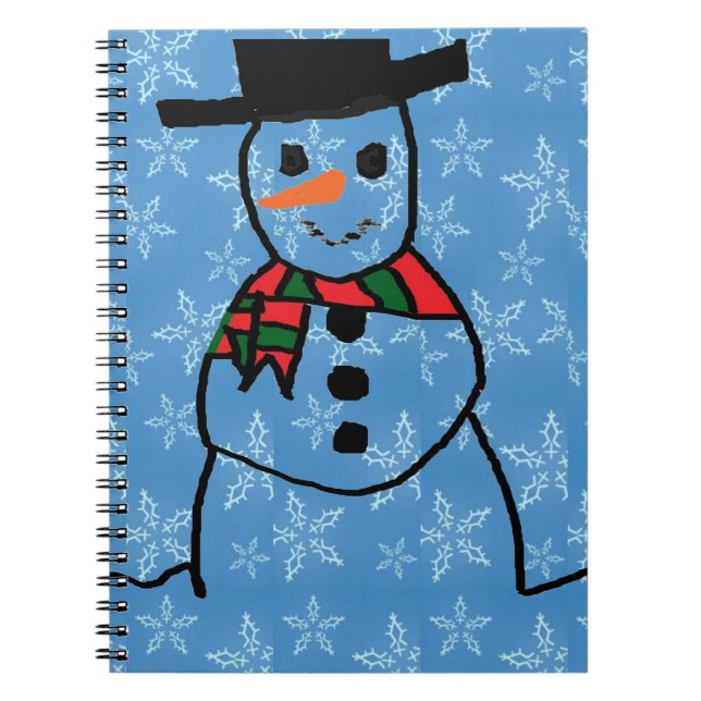 Snowman Notizblock (Vorderseite)