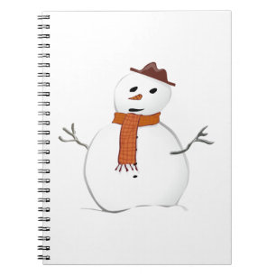 Snowman Notizblock