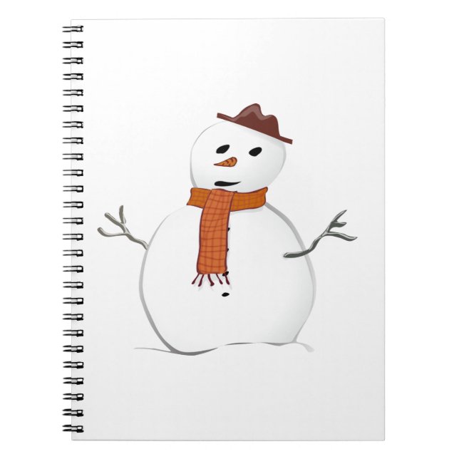 Snowman Notizblock (Vorderseite)
