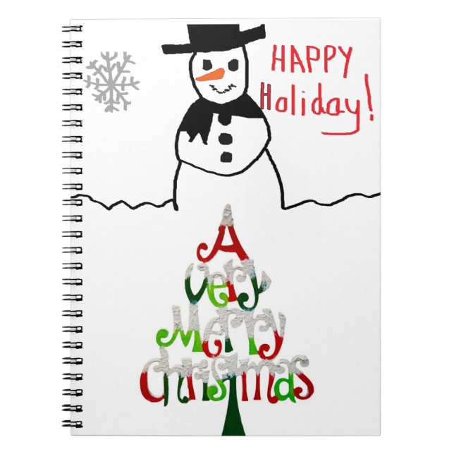 Snowman Notizblock (Vorderseite)