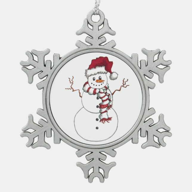 Snowman Ornament (Vorderseite)