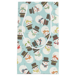 Snowman-Party-Geschenk-Tasche Kleine Geschenktüte