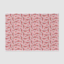 Snowman Pattern Seidenpapier