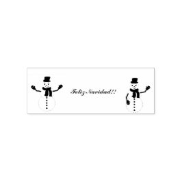 snowman permastempel
