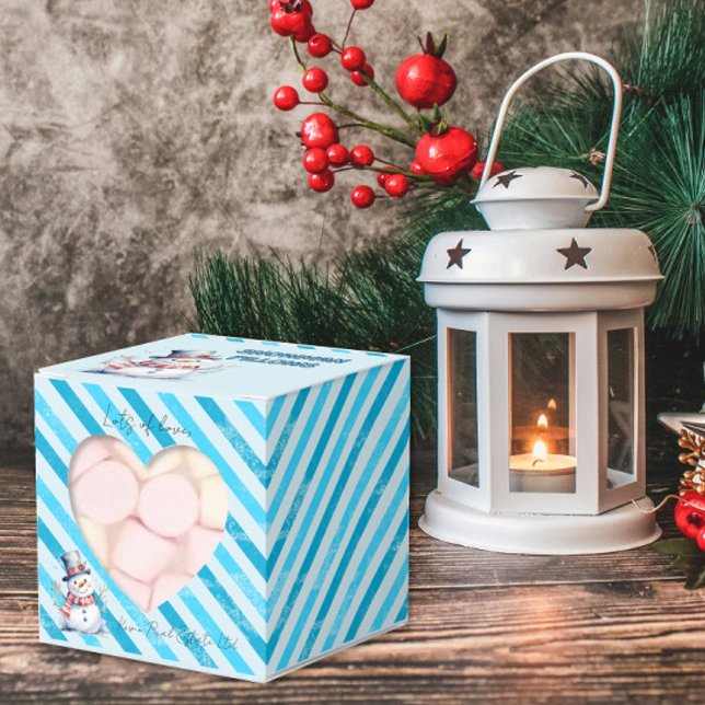 Snowman Pillows Weihnachten Gunst aus der Elfe Geschenkschachtel (Von Creator hochgeladen)