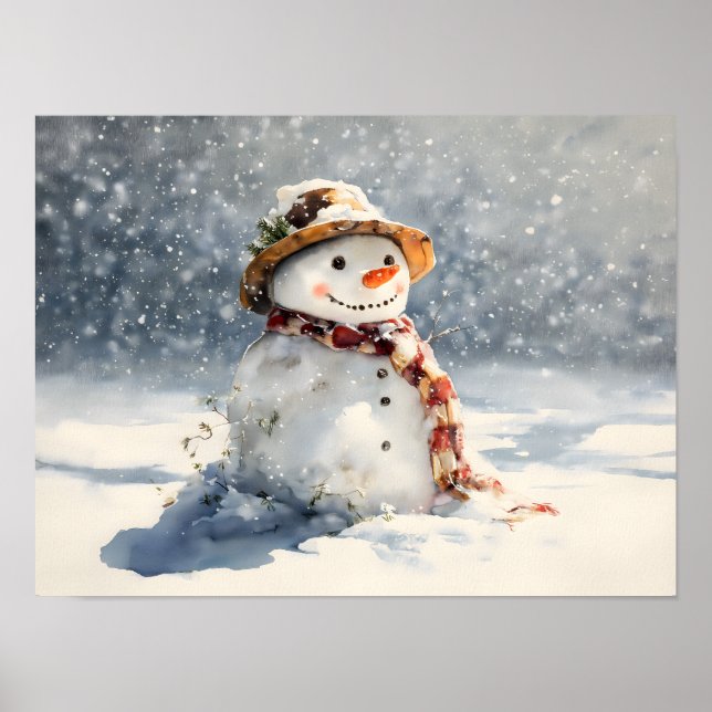 Snowman Poster (Vorne)