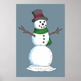 Snowman Poster