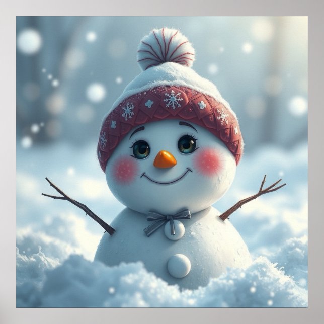 Snowman Poster (Vorne)