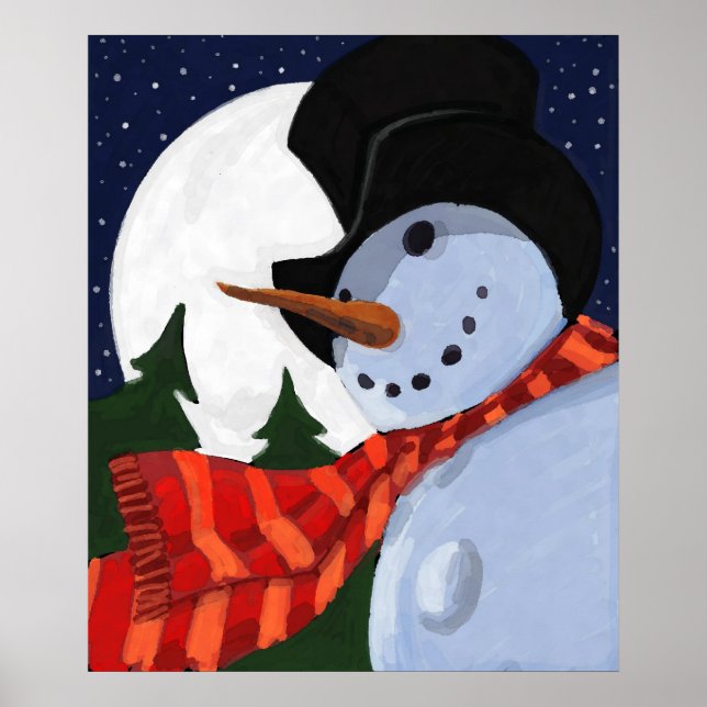 SNOWMAN POSTER (Vorne)
