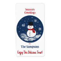 Snowman Red PERSONALISIEREN
