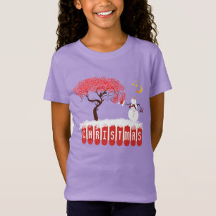 Snowman Rule Snowman sieht den Mond an T-Shirt