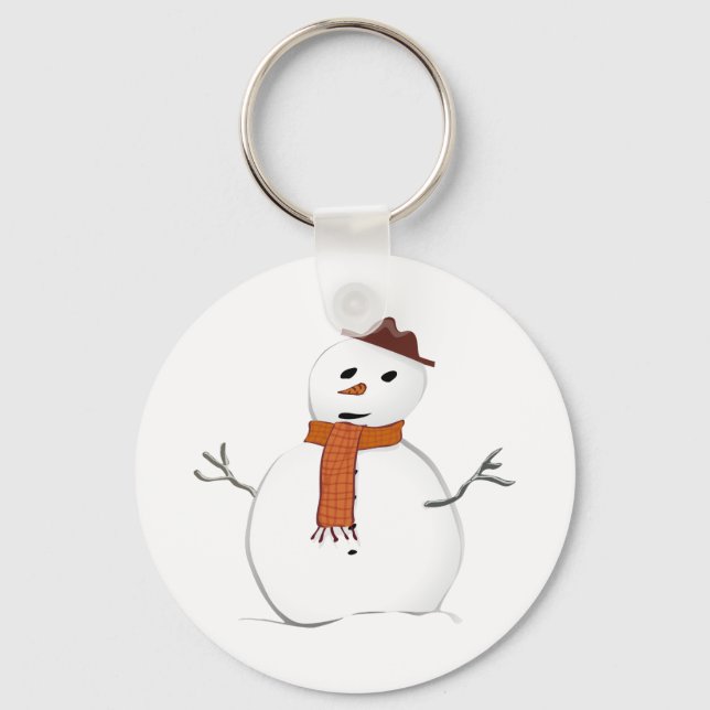 Snowman Schlüsselanhänger (Vorderseite)