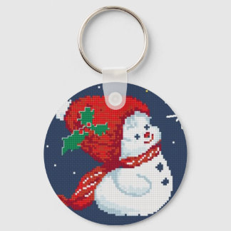 Snowman Schlüsselanhänger