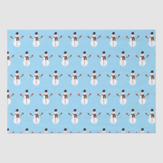 snowman seidenpapier
