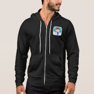 Snowman Selfi Hoodie
