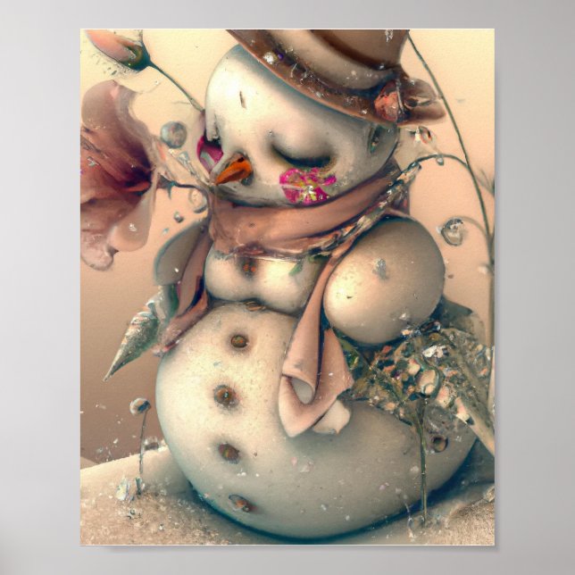 Snowman, Snowwoman, Poster (Vorne)