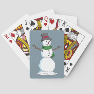 Snowman Spielkarten