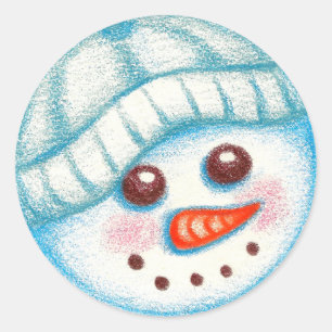 Snowman Sticker