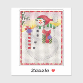 Snowman Sticker