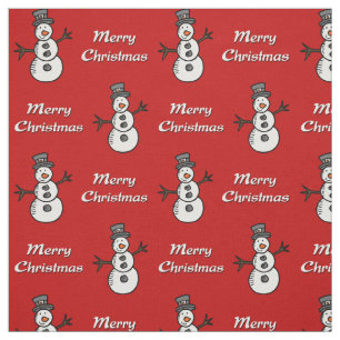 Snowman Stoff