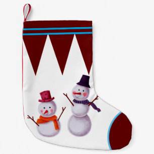 Snowman-Strumpf Kleiner Weihnachtsstrumpf