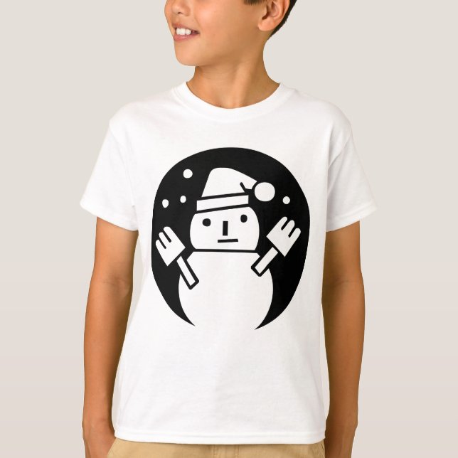 Snowman T-Shirt (Vorderseite)