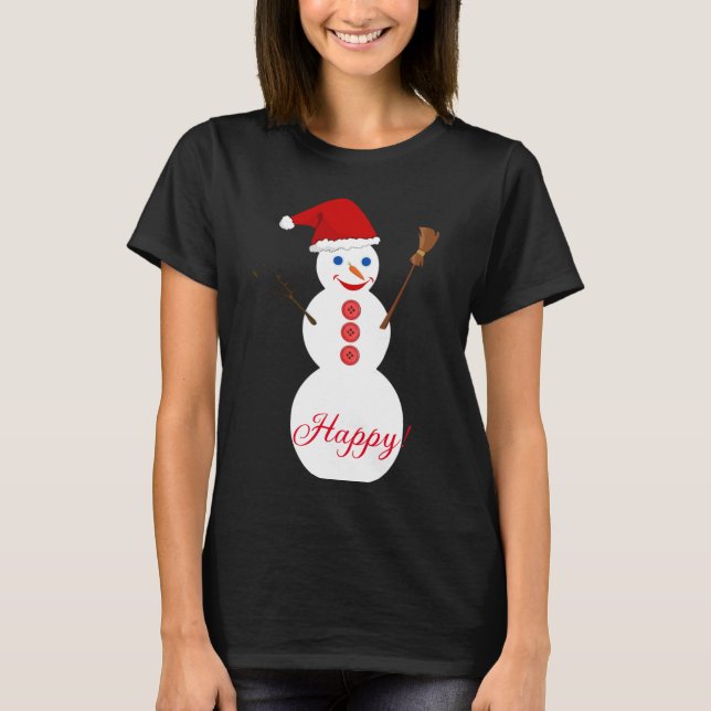 Snowman T-Shirt (Vorderseite)